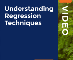 [PacktPub] Understanding Regression Techniques [Video]